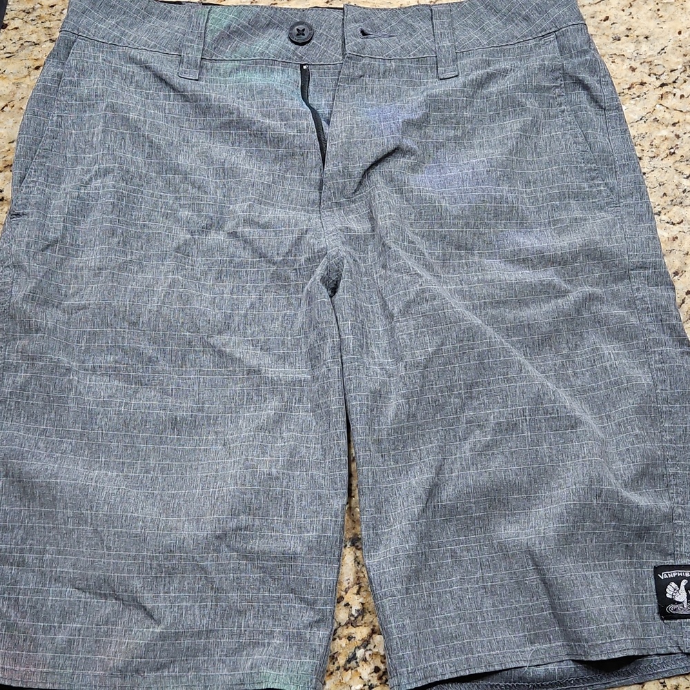 Vans Light Gray Men's 28.Vanphibian Board Shorts